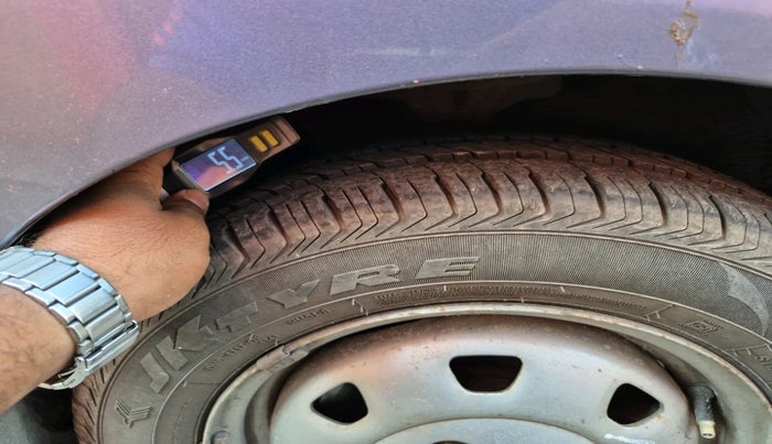 2011 Hyundai Santro Xing GL PLUS LPG, Petrol, Manual, 46,504 km, tyre