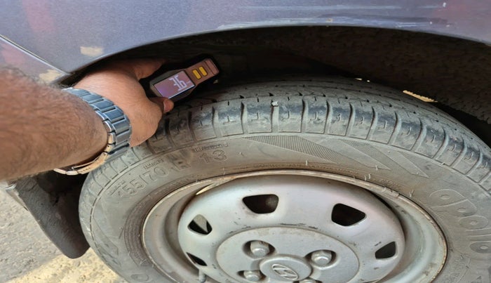 2011 Hyundai Santro Xing GL PLUS LPG, Petrol, Manual, 46,504 km, tyre