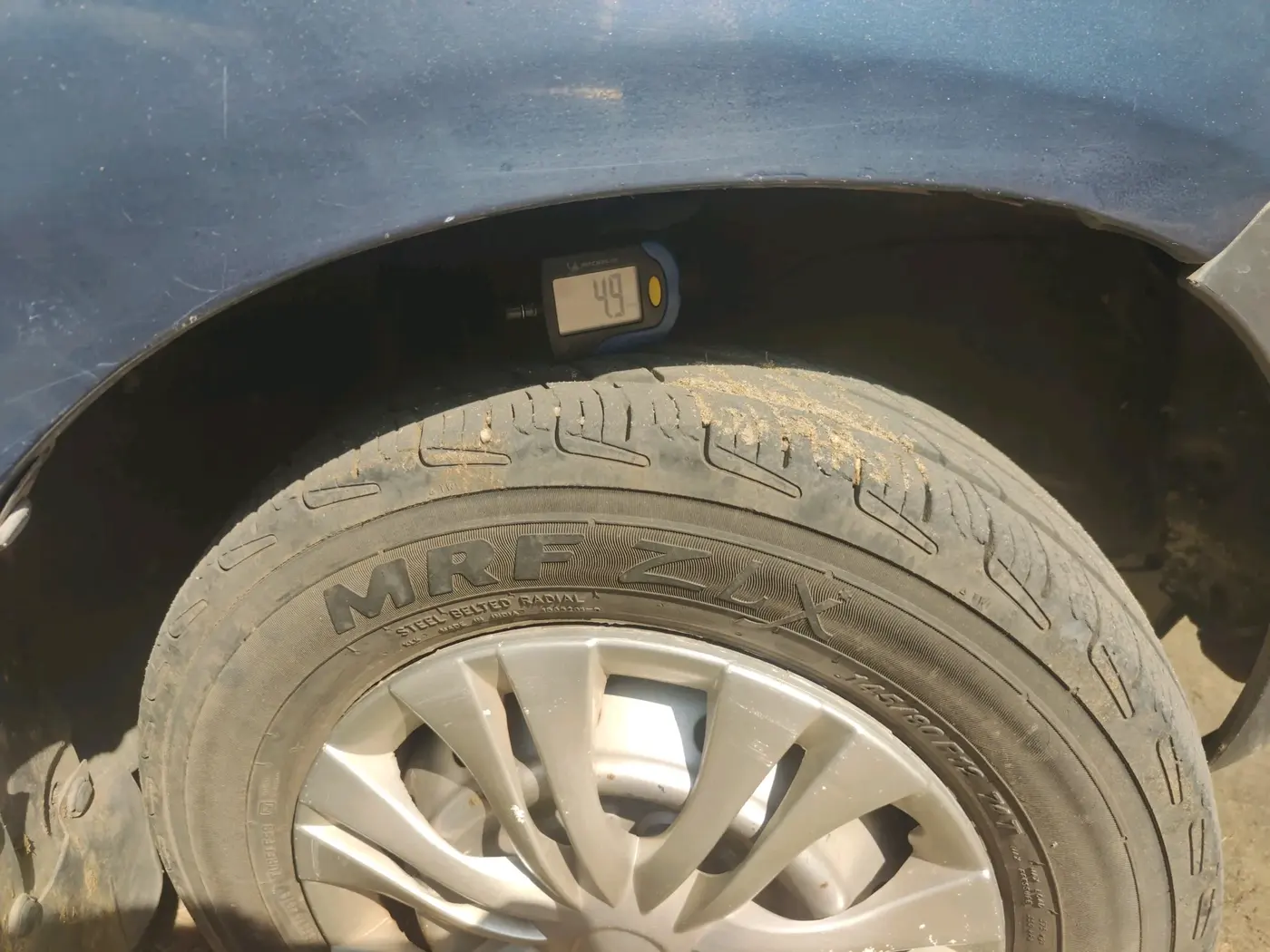 2011 Maruti Alto LXI, Petrol, Manual, 47,600 km, tyre