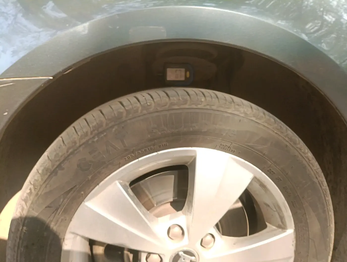 2019 Skoda Octavia STYLE 1.8 TSI AT, Petrol, Automatic, 1,39,851 km, tyre