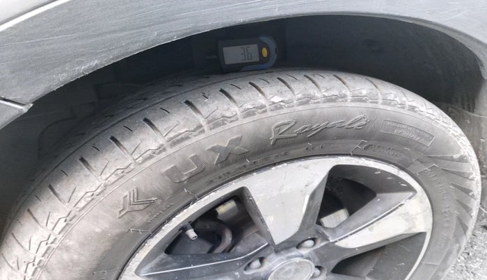 2019 Tata NEXON XZ PLUS PETROL, Petrol, Manual, 1,24,717 km, tyre