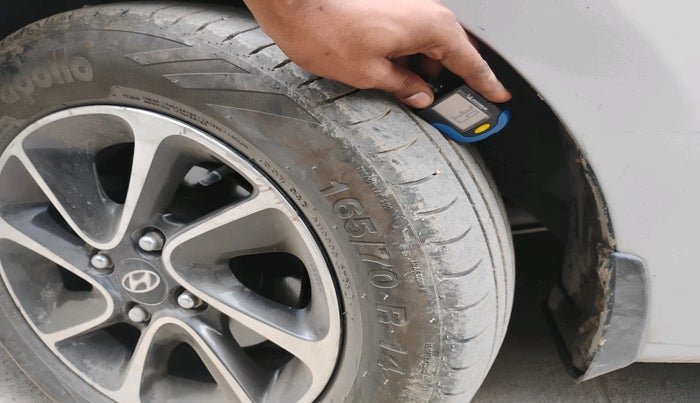 2018 Hyundai Grand i10 ASTA 1.2 KAPPA VTVT, Petrol, Manual, 1,71,608 km, tyre