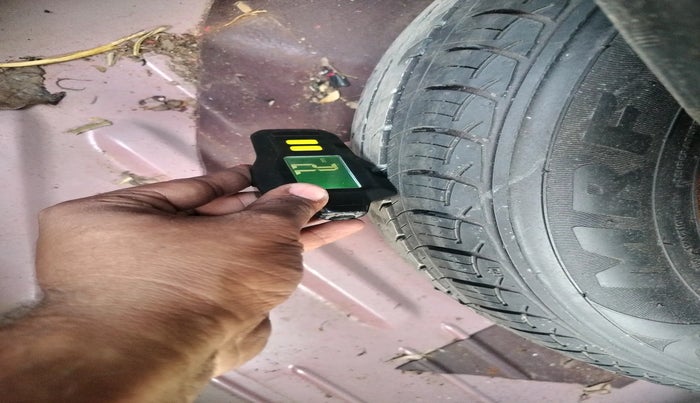 2017 Skoda Rapid ELEGANCE 1.6 MPI AT, Petrol, Automatic, 78,013 km, tyre