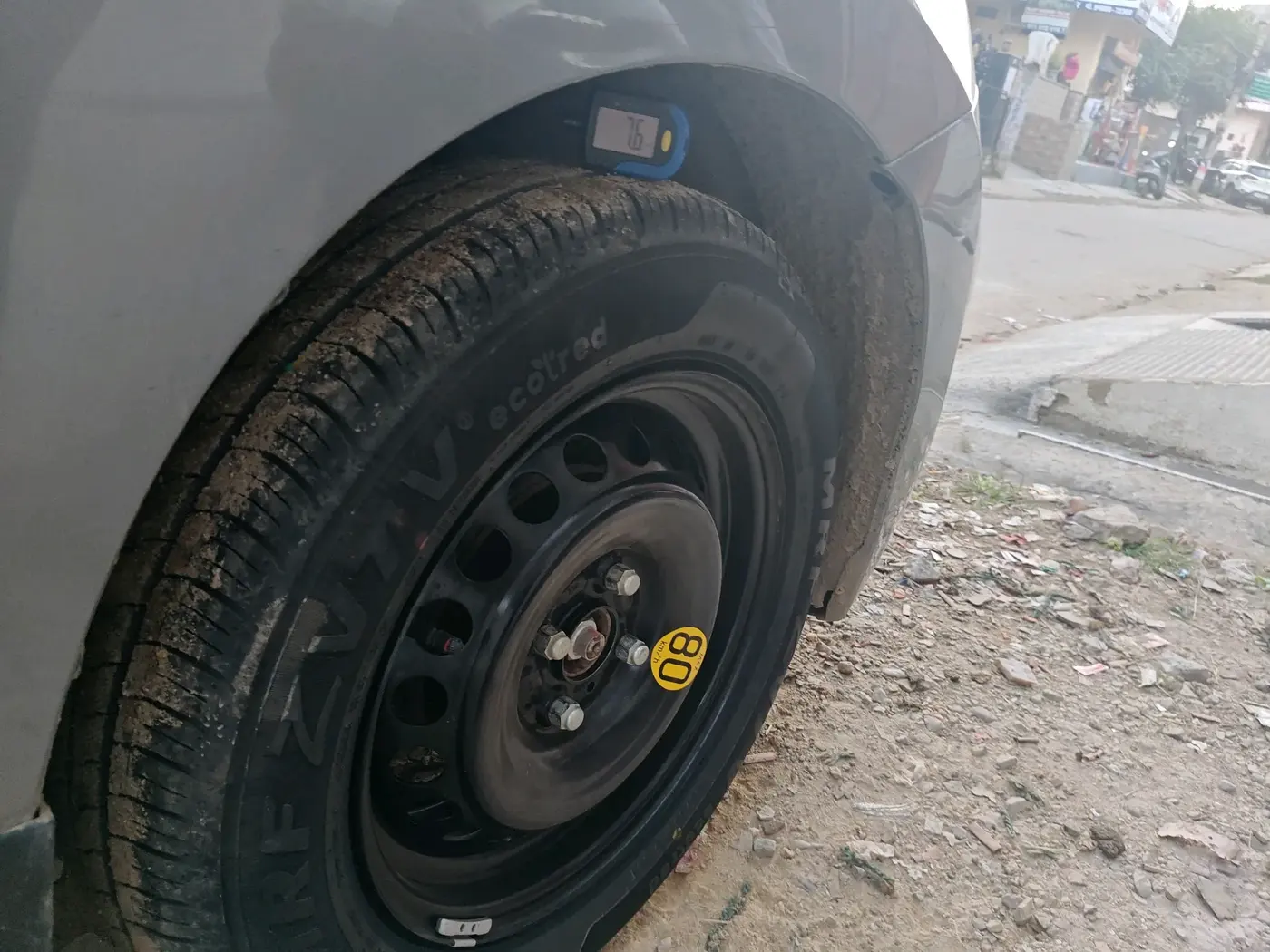2019 Toyota Glanza G, Petrol, Manual, 77,418 km, tyre