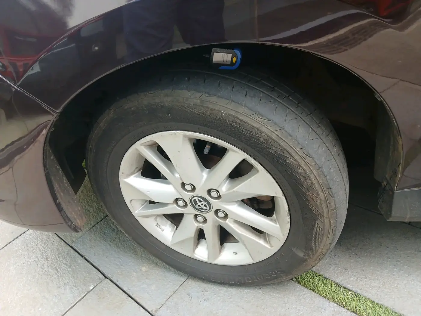 2018 Toyota Innova Crysta 2.8 GX AT 8 STR, Diesel, Automatic, 1,91,890 km, tyre