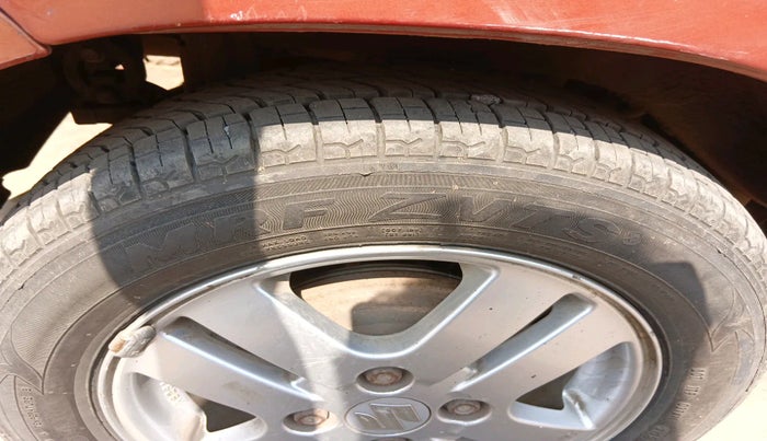 2012 Maruti Alto K10 VXI, Petrol, Manual, 1,18,557 km, tyre