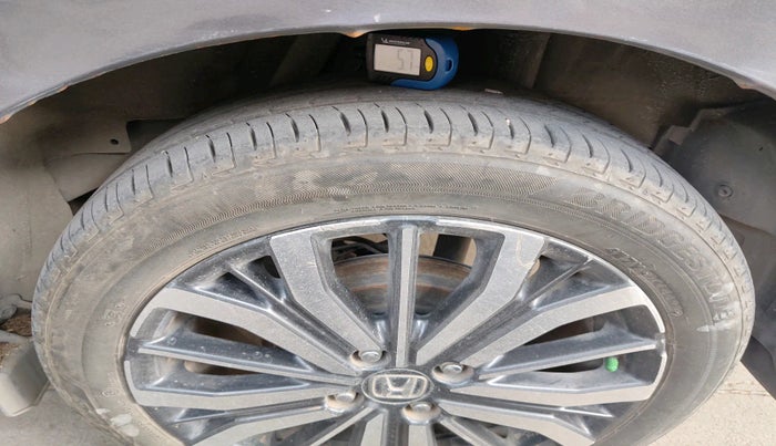 2017 Honda City 1.5L I-VTEC ZX CVT, Petrol, Automatic, 60,617 km, tyre