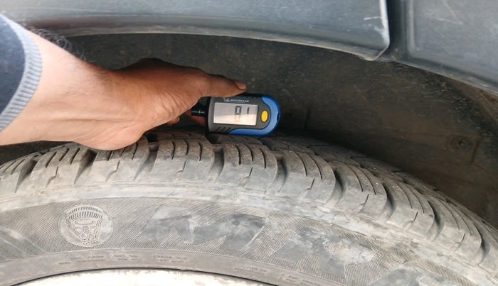 2018 Tata Hexa XT 4X2 6 STR, Diesel, Manual, 1,24,144 km, tyre