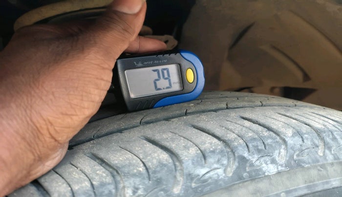 2021 Honda Amaze 1.2L I-VTEC VX CVT, Petrol, Automatic, 31,650 km, tyre