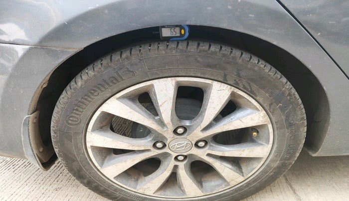 2017 Hyundai Verna 1.6 VTVT SX AT, Petrol, Automatic, 84,717 km, tyre