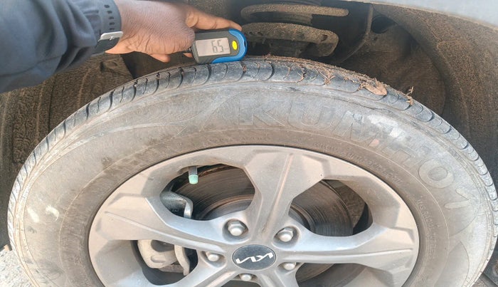 2023 KIA SELTOS HTK PLUS 1.5 IMT, Petrol, Manual, 12,195 km, tyre