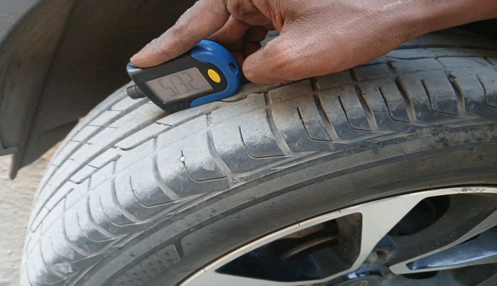 2021 Tata NEXON XZ PLUS SUNROOF PETROL DUAL TONE, Petrol, Manual, 16,955 km, tyre