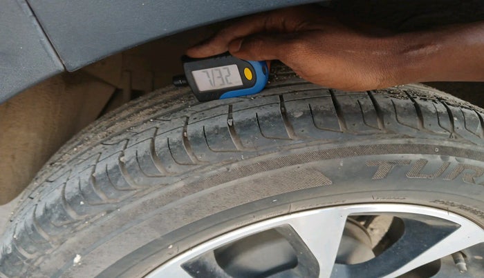 2021 Tata NEXON XZ PLUS SUNROOF PETROL DUAL TONE, Petrol, Manual, 16,955 km, tyre