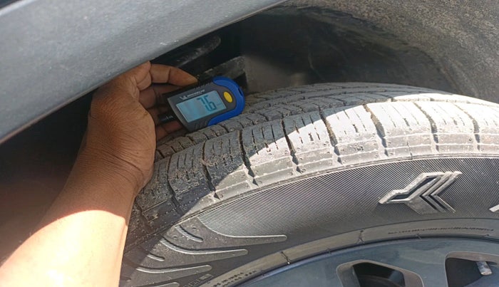 2023 Tata Harrier XT PLUS 2.0L KRYOTEC DARK EDITON, Diesel, Manual, 57,244 km, tyre