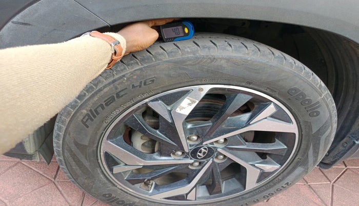 2021 Hyundai Creta SX (O) IVT 1.5 PETROL, Petrol, Automatic, 41,206 km, tyre