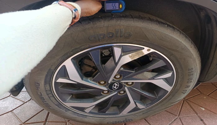 2021 Hyundai Creta SX (O) IVT 1.5 PETROL, Petrol, Automatic, 41,206 km, tyre