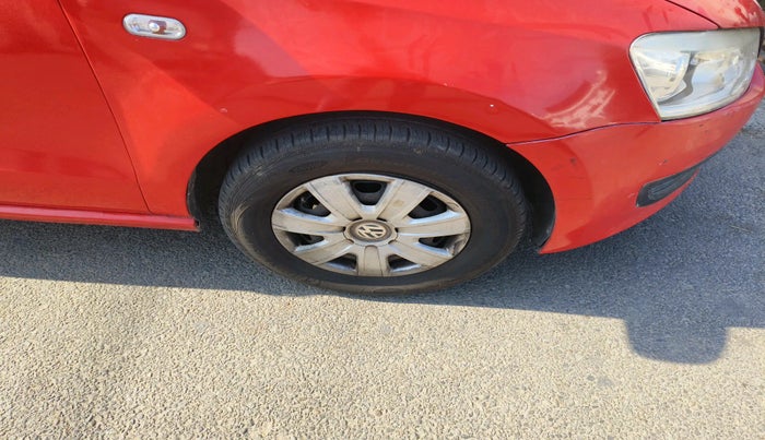 2011 Volkswagen Polo TRENDLINE 1.2L PETROL, Petrol, Manual, 1,32,643 km, tyre