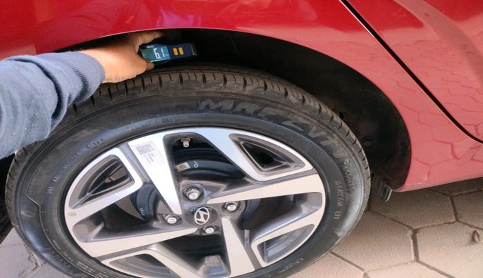 2023 Hyundai AURA SX 1.2, Petrol, Manual, 15,383 km, tyre