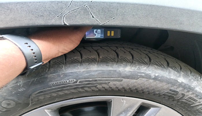 2020 KIA SELTOS HTX PLUS AT1.5 DIESEL, Diesel, Automatic, 1,23,676 km, tyre