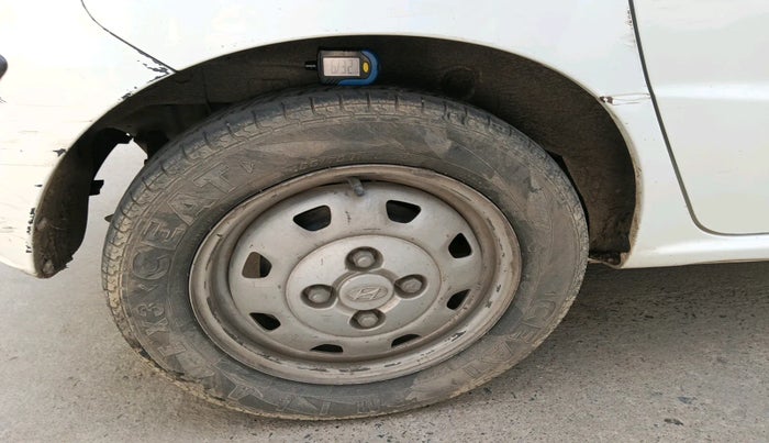 2010 Hyundai Santro Xing GL, Petrol, Manual, 1,15,894 km, tyre