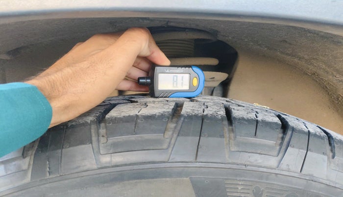 2021 Tata Harrier XT PLUS 2.0L KRYOTEC DARK EDITON, Diesel, Manual, 79,330 km, tyre