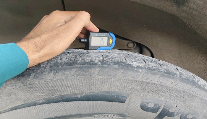 2021 Tata Harrier XT PLUS 2.0L KRYOTEC DARK EDITON, Diesel, Manual, 79,330 km, tyre