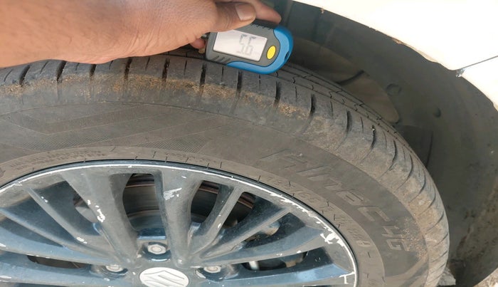 2021 Maruti Ertiga VXI CNG, Petrol, Manual, 81,125 km, tyre