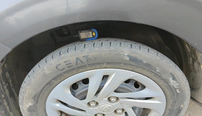 2022 Hyundai AURA S 1.2 CNG, Petrol, Manual, 67,541 km, tyre