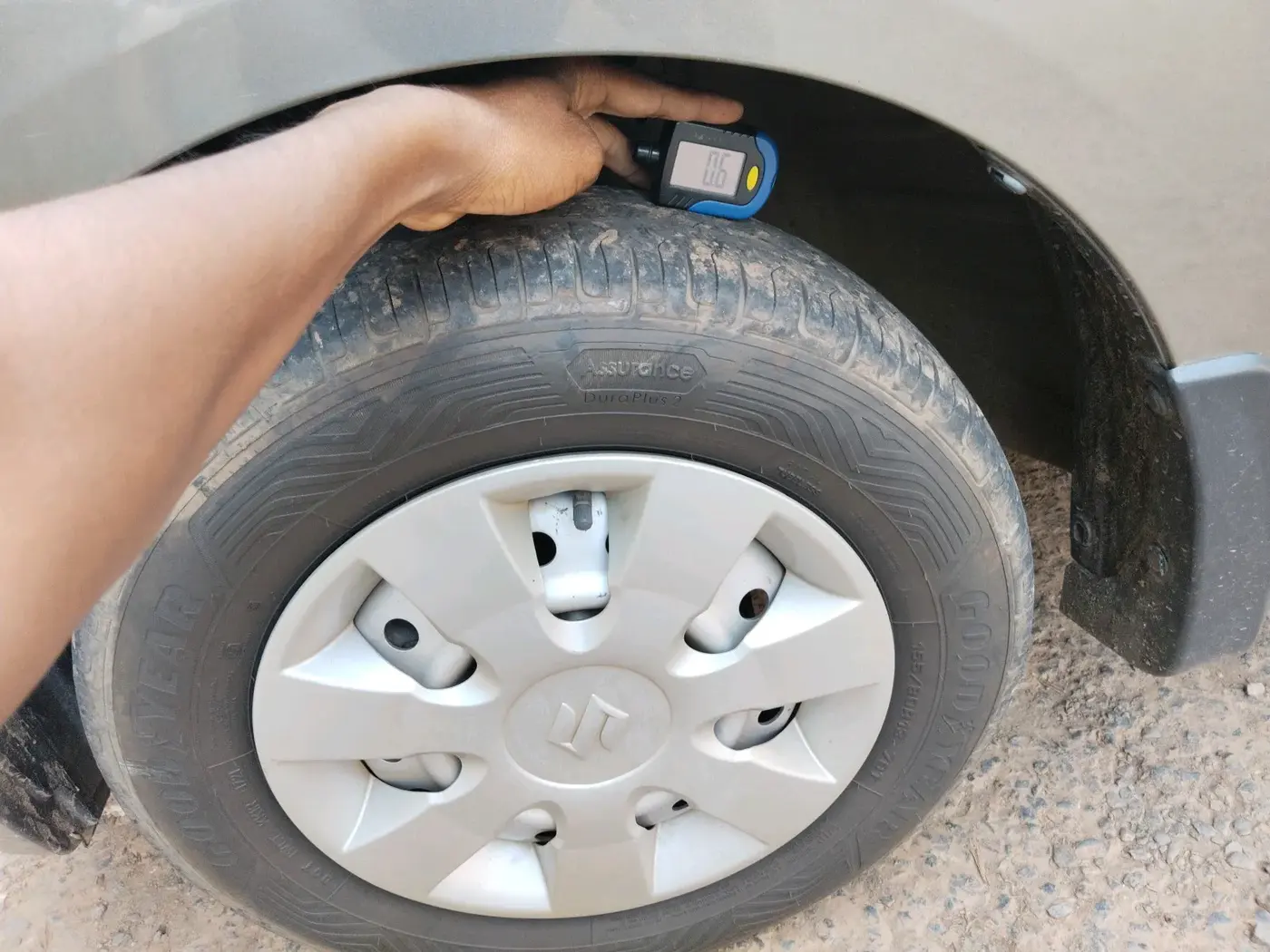 2019 Maruti New Wagon-R LXI 1.0, Petrol, Manual, 75,468 km, tyre