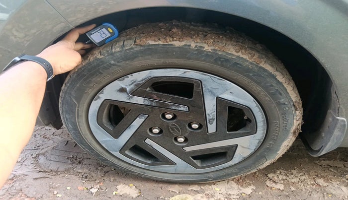 2023 Hyundai GRAND I10 NIOS SPORTZ AMT 1.2 KAPPA VTVT, Petrol, Automatic, 44,358 km, tyre