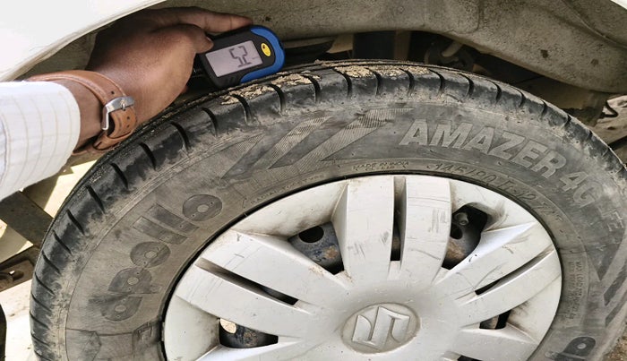 2022 Maruti Alto LXI CNG, Petrol, Manual, 1,16,758 km, tyre