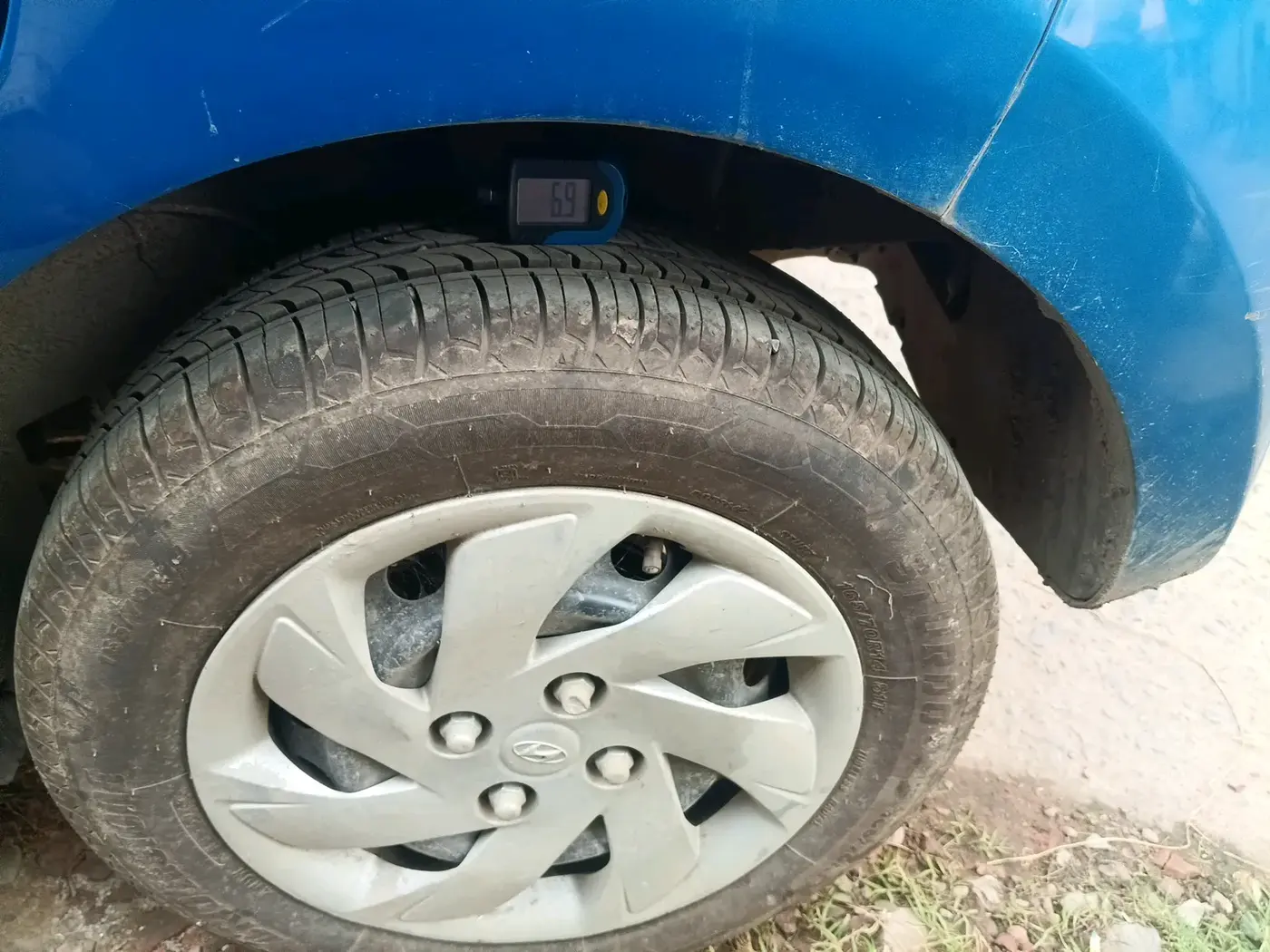 2018 Hyundai NEW SANTRO SPORTZ MT, Petrol, Manual, 22,904 km, tyre