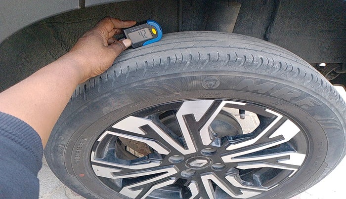 2021 Renault Kiger RXT (O) MT, Petrol, Manual, 58,415 km, tyre