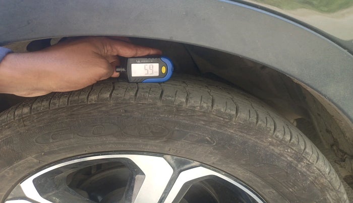 2022 Tata NEXON XZA PLUS (O) PETROL, Petrol, Automatic, 12,660 km, tyre