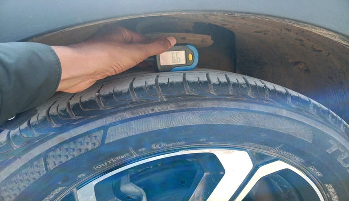 2023 Tata NEXON XZA PLUS SUNROOF PETROL, Petrol, Automatic, 3,477 km, tyre