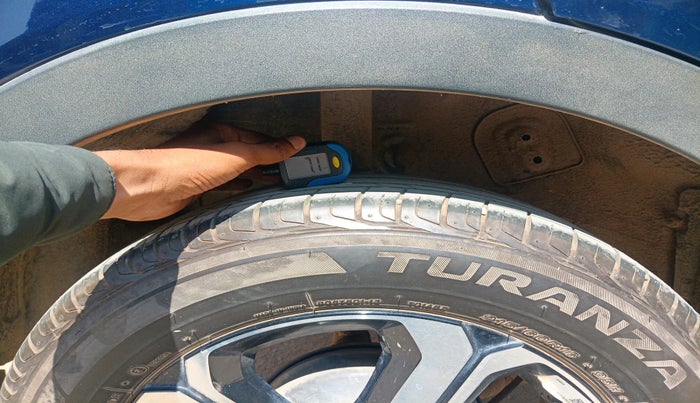 2023 Tata NEXON XZA PLUS SUNROOF PETROL, Petrol, Automatic, 3,477 km, tyre