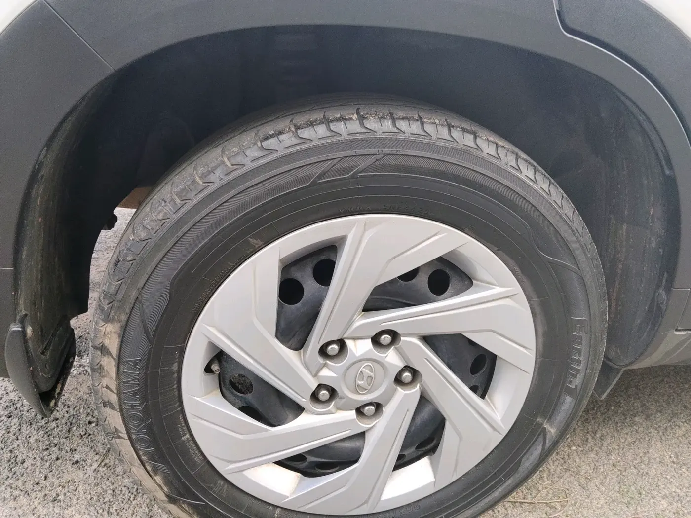 2022 Hyundai Creta E 1.5 DIESEL, Diesel, Manual, 1,32,549 km, tyre