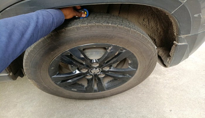 2018 Maruti Vitara Brezza ZDI PLUS AMT, Diesel, Automatic, 90,500 km, tyre