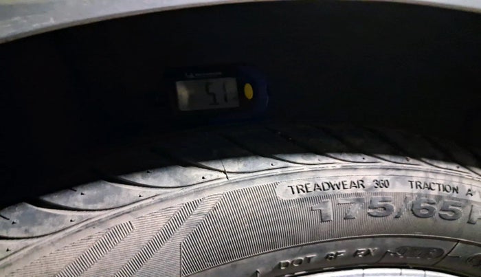 2018 Ford Figo Aspire TITANIUM1.5 DIESEL, Diesel, Manual, 1,09,809 km, tyre