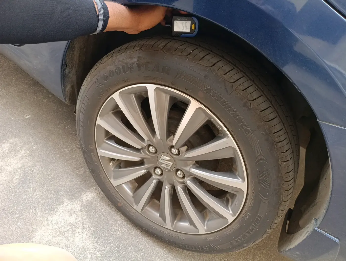 2021 Maruti Ciaz ALPHA 1.5 SHVS PETROL, Petrol, Manual, 53,982 km, tyre