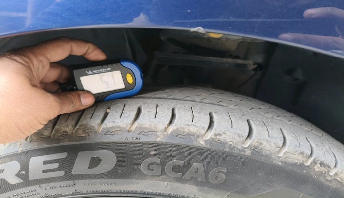 2024 Tata ALTROZ XZ PLUS SUNROOF CNG, Petrol, Manual, 35,874 km, tyre