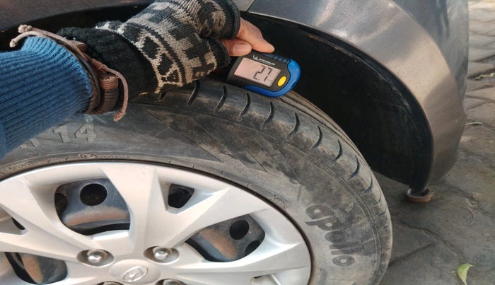 2014 Hyundai Grand i10 SPORTZ 1.2 KAPPA VTVT, Petrol, Manual, 1,70,189 km, tyre