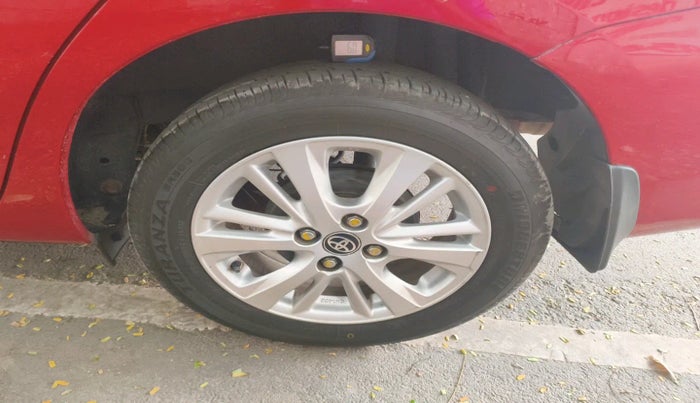 2020 Toyota YARIS G MT, Petrol, Manual, 1,14,184 km, tyre