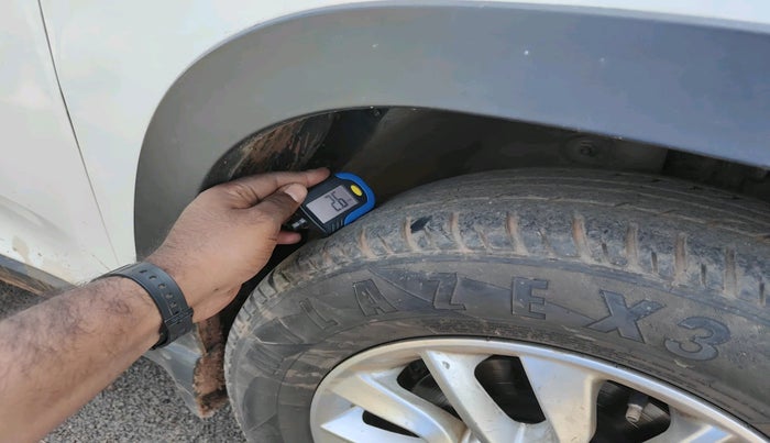 2017 Mahindra Kuv100 K6 PLUS 6 STR, Petrol, Manual, 81,979 km, tyre