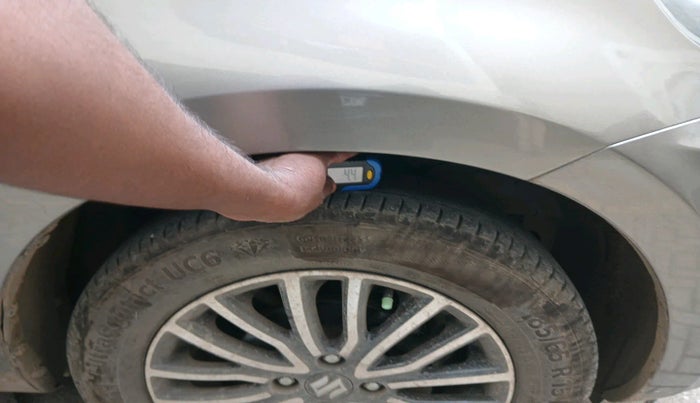 2017 Maruti Dzire ZDI PLUS AMT, Diesel, Automatic, 1,14,518 km, tyre