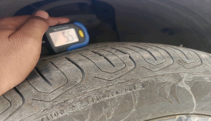 2024 Tata NEXON Creative Plus 1.2 Revotron 6AMT Dark Edition, Petrol, Manual, 15,421 km, tyre