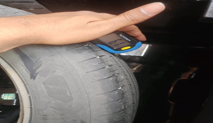 2024 Tata NEXON Creative Plus 1.2 Revotron 6AMT Dark Edition, Petrol, Manual, 15,421 km, tyre