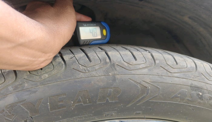 2024 Tata NEXON Creative Plus 1.2 Revotron 6AMT Dark Edition, Petrol, Manual, 15,421 km, tyre