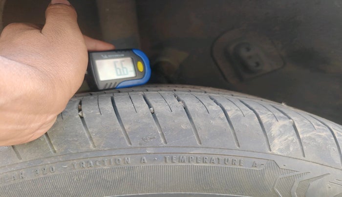 2024 Tata NEXON Creative Plus 1.2 Revotron 6AMT Dark Edition, Petrol, Manual, 15,421 km, tyre