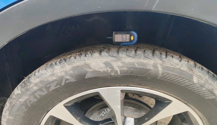 2021 Tata NEXON XZ PLUS SUNROOF PETROL DUAL TONE, Petrol, Manual, 31,417 km, tyre